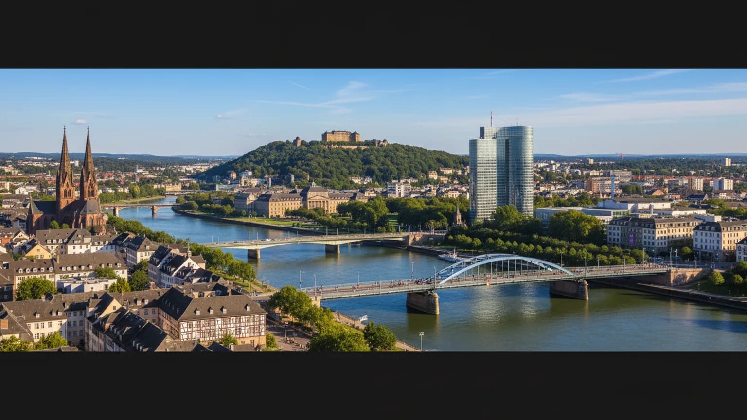 Vue panoramique de Bonn