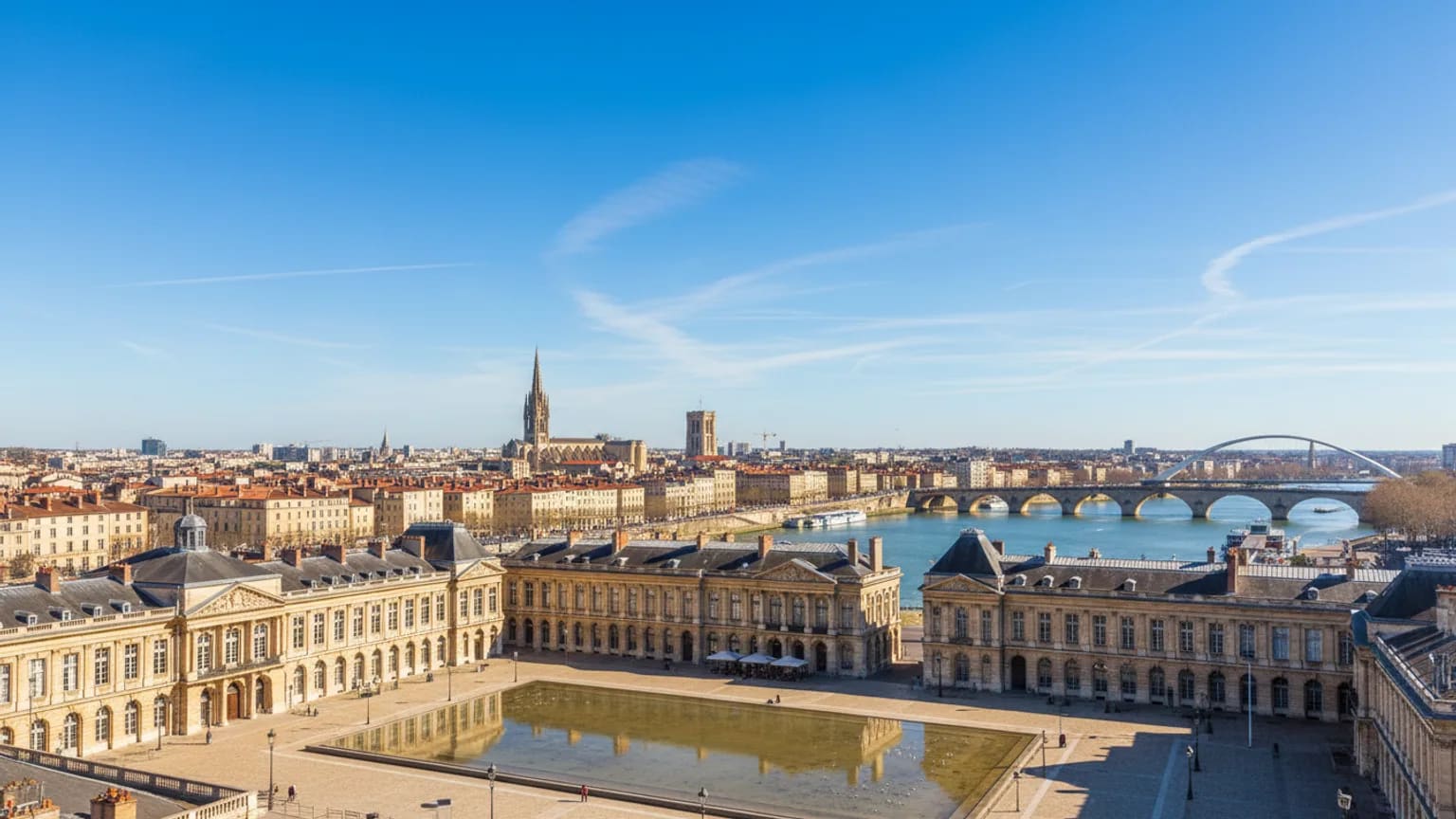 Vue panoramique de Bordeaux