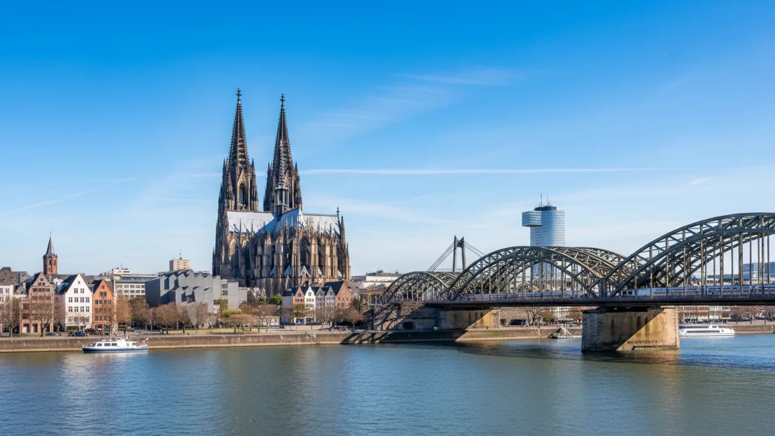Vue panoramique de Cologne