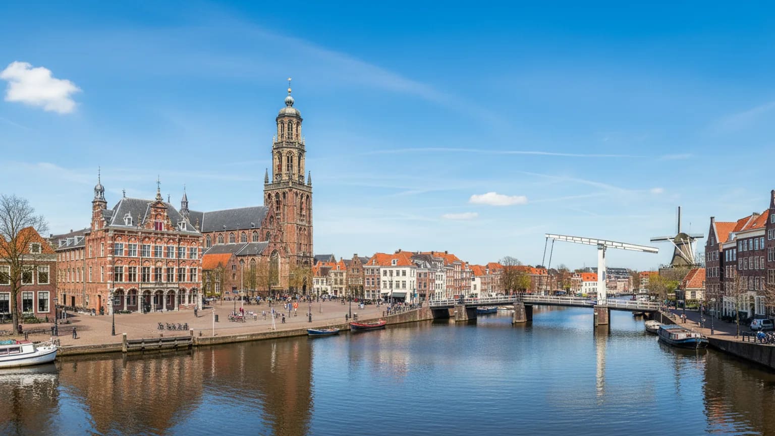 Vue panoramique de Haarlem