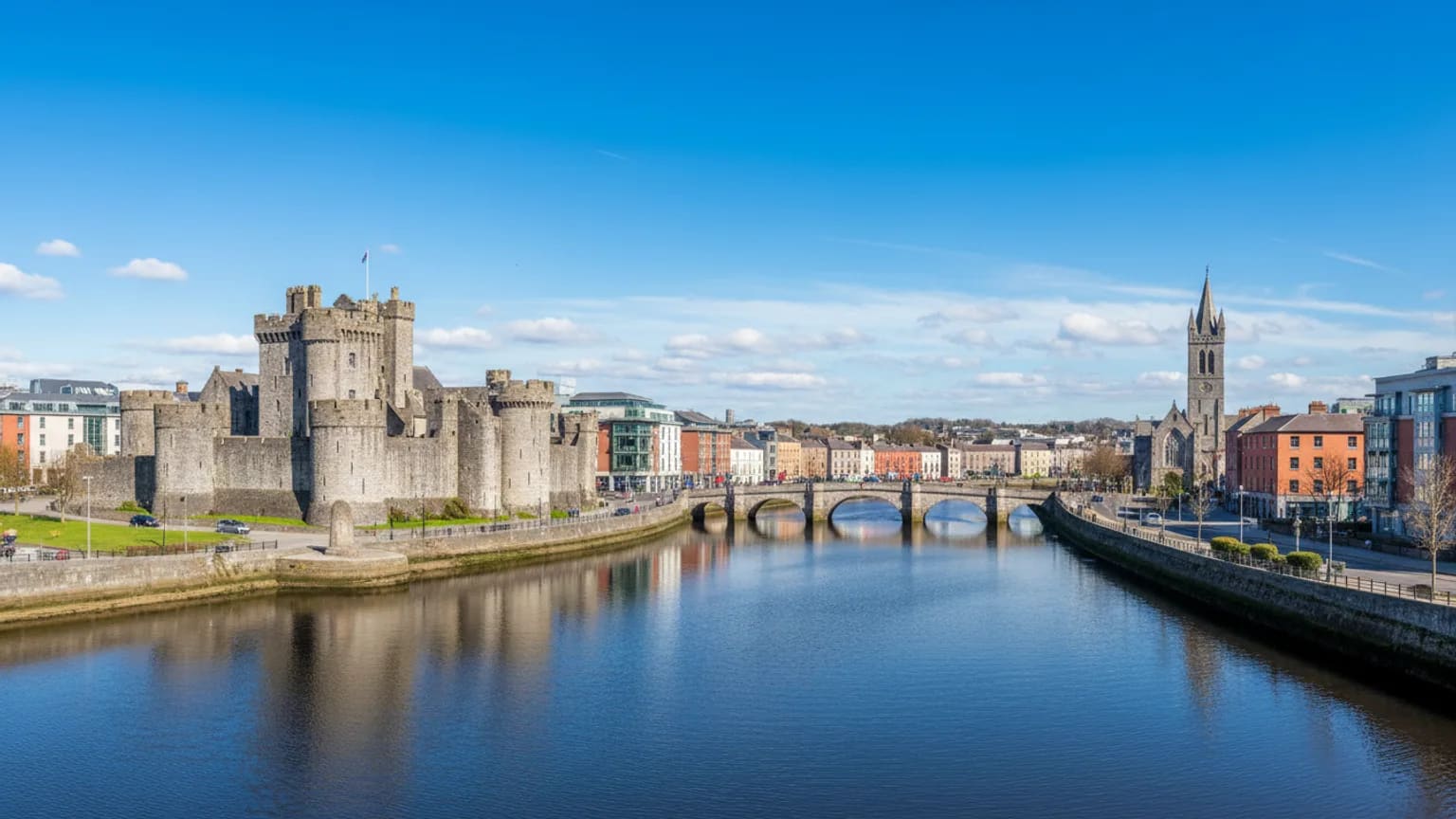 Vue panoramique de Limerick