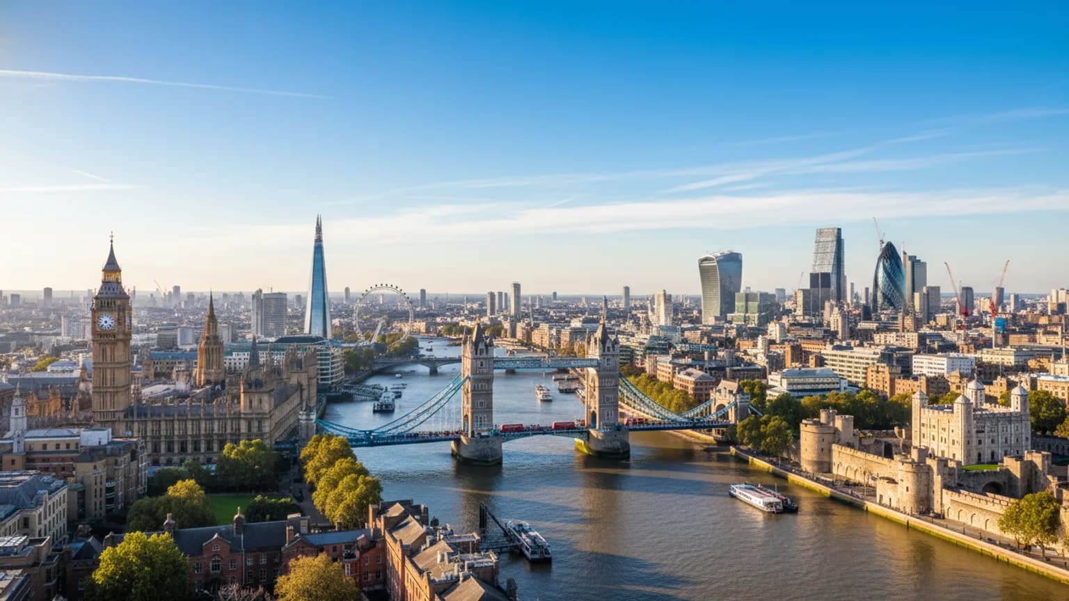 Vue panoramique de London