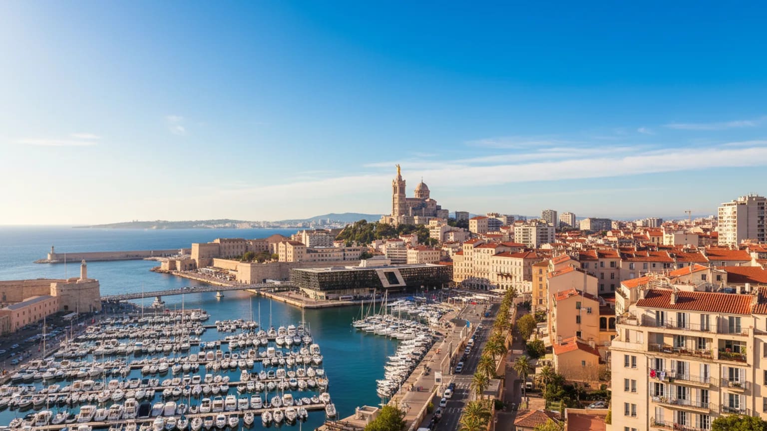 Vue panoramique de Marseille