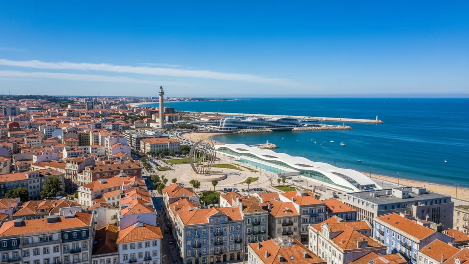 Vue panoramique de Matosinhos