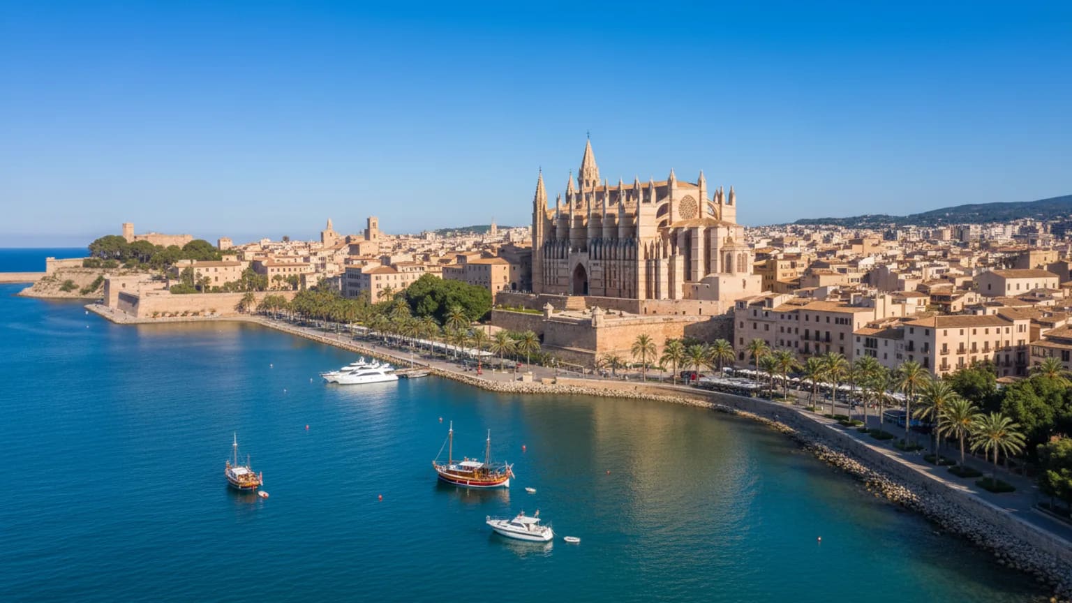 Vue panoramique de Palma