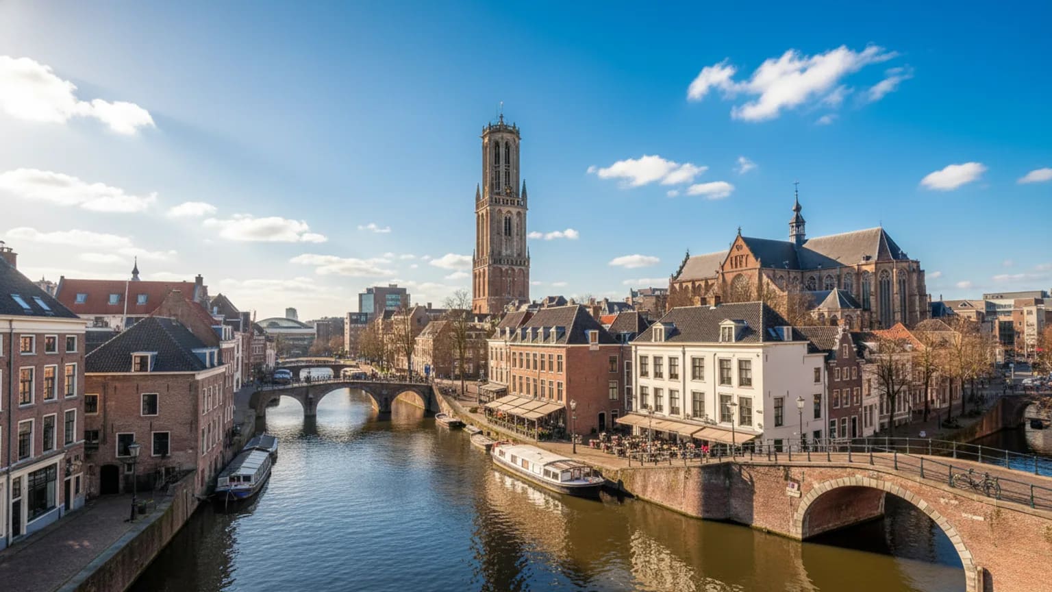 Vue panoramique de Utrecht