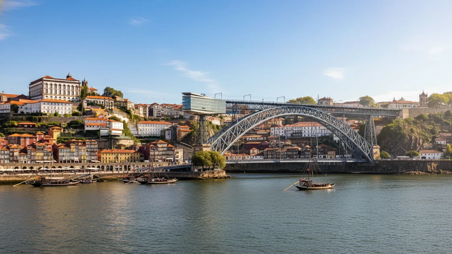 Vue panoramique de Vila Nova de Gaia