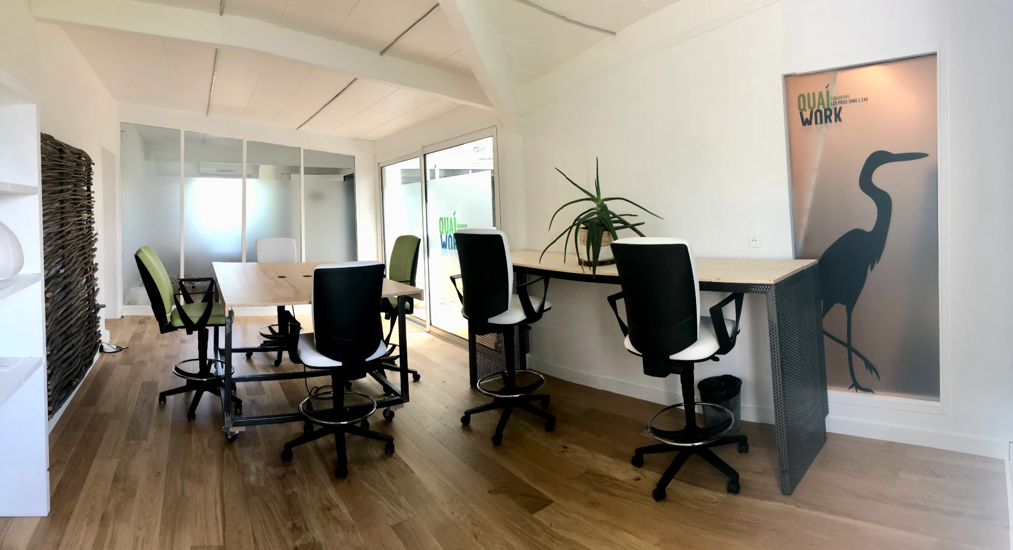 Bureau Heron - 6 personnes — Quai Work