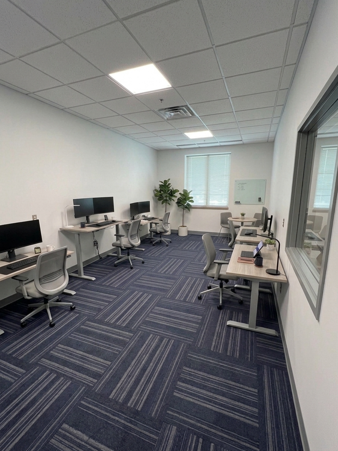 Private office 4 desks — Illinois Offices - Rollins Professional Building