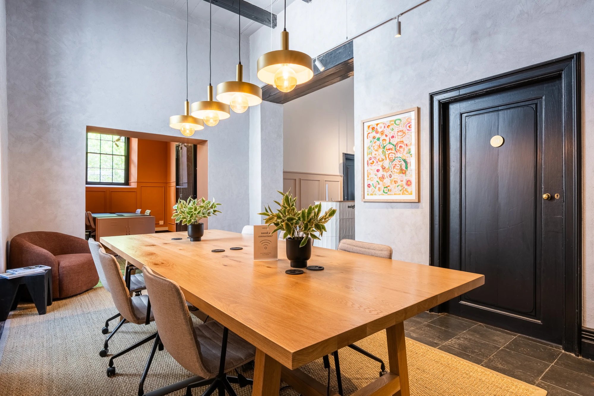 Hot desk in open space — Neighbourgood 93 Bree Street