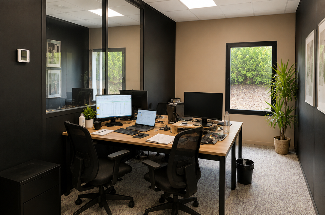 Bureau 2 postes — The Place To - La Gravade