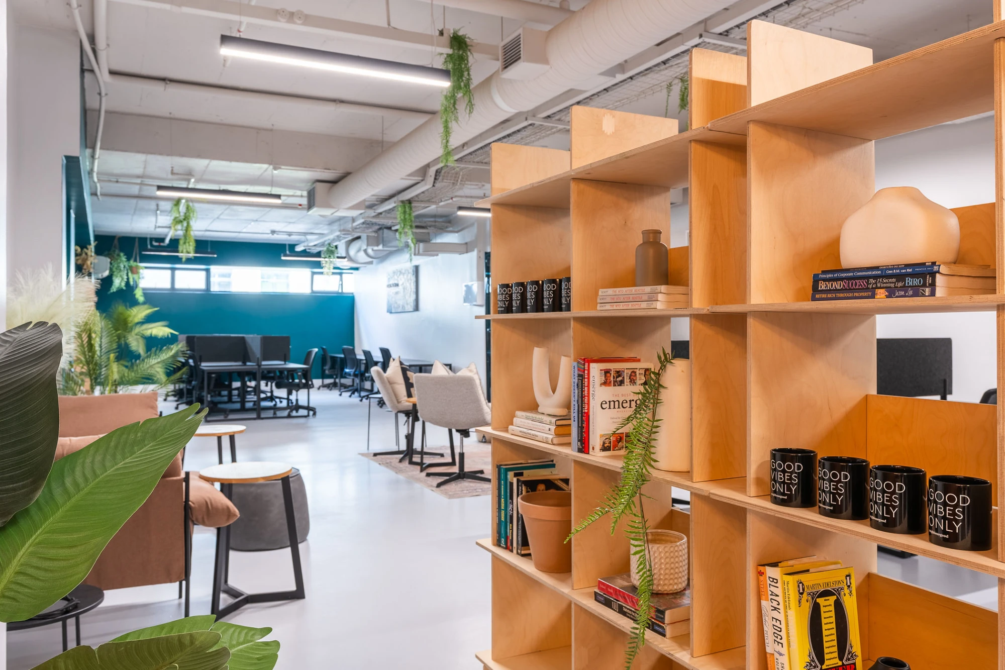 Hot desk in open space — Neighbourgood Cape Quarter Workspaces