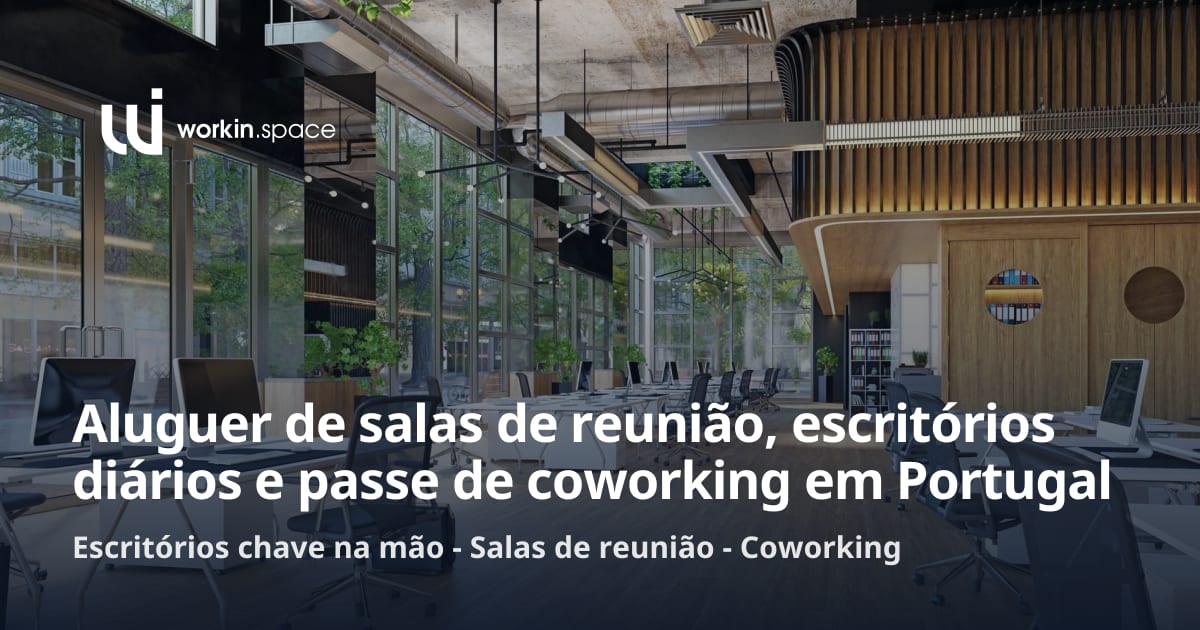 Aluguer de salas de reunião, escritórios diários e passe de coworking ...