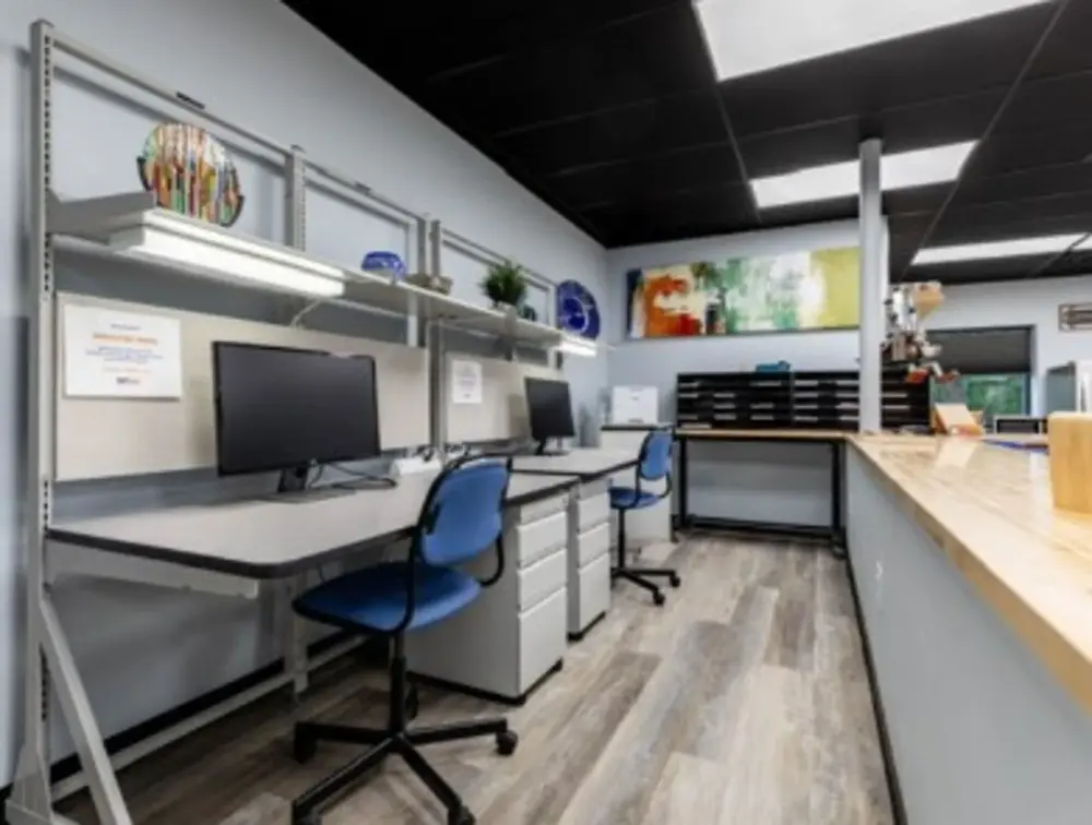 Open space dedicated desk — The Annex Workspace Shrewsbury, MO