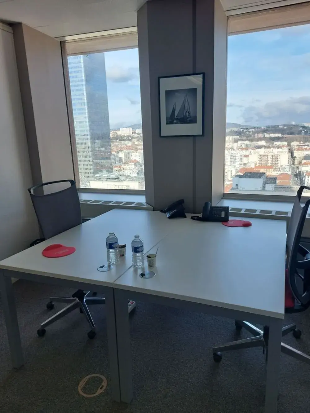 Bureau privatif 2 personnes — Buro Club Lyon Part Dieu