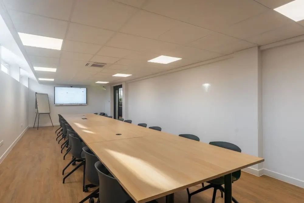 Salle de réunion BORNEO 14PAX — Buro Club Strasbourg - Mundolsheim