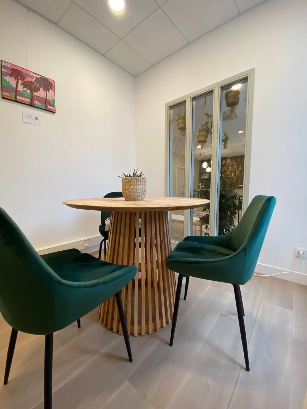 Bureau côté patio — ChloroFEEL Genas