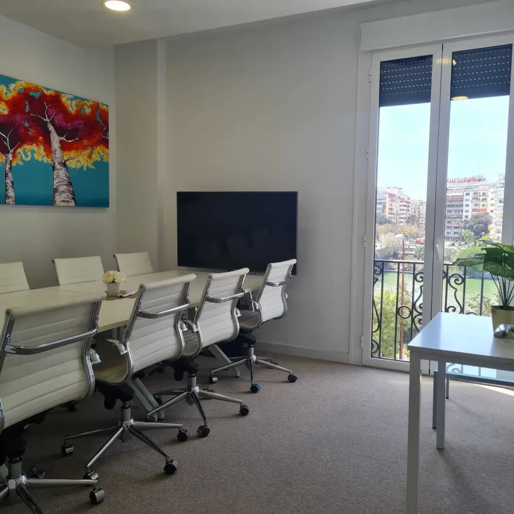 Sala de reuniones — Inn Offices Torre Del Oro
