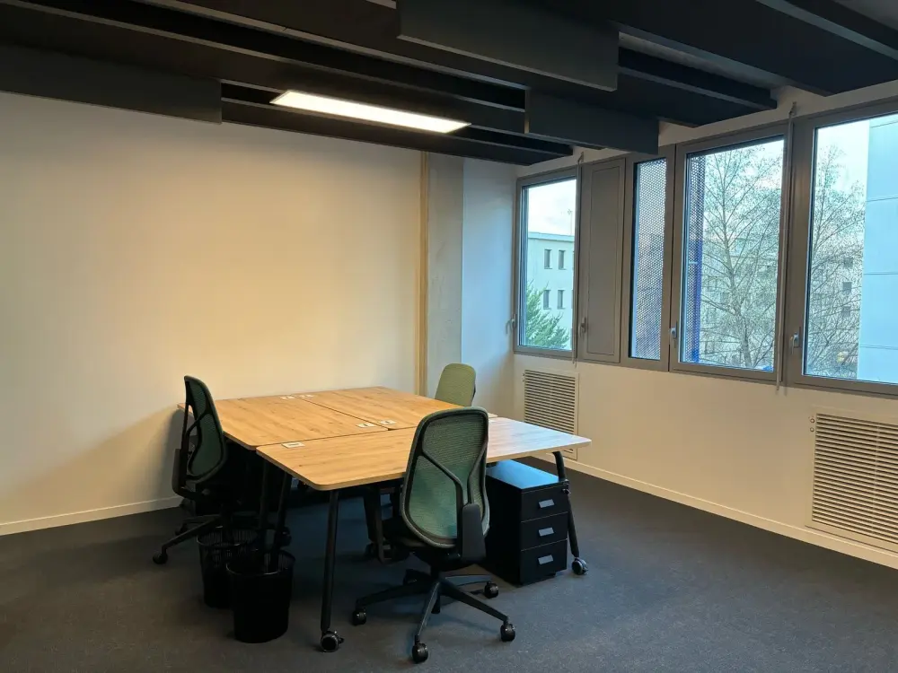 Bureau 3 postes — Office Station Reims