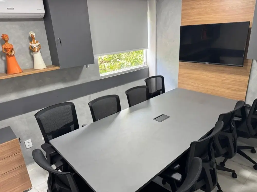 Sala de reuniões — Coworking Foco & Flow