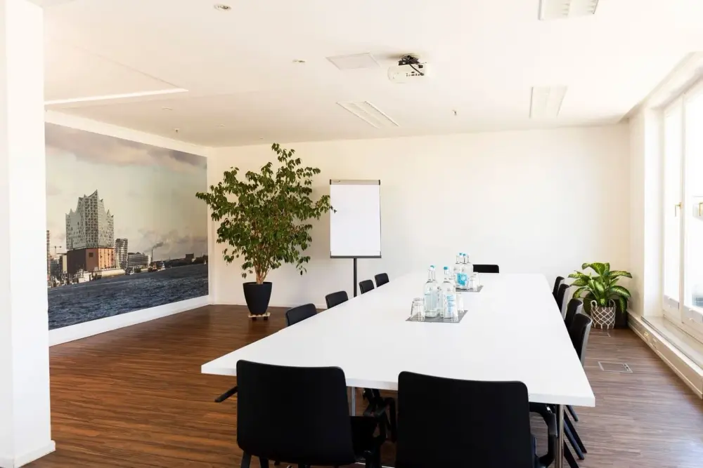 Besprechungsraum Hafencity — Ecos Work Spaces Hamburg