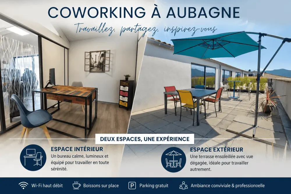 Coworking extérieur 1 personne — Gemadom Alta Rocca