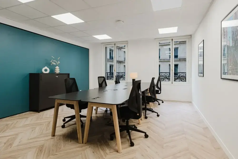 Bureau privatif 8 personnes — Flex-O Paris Haussmann